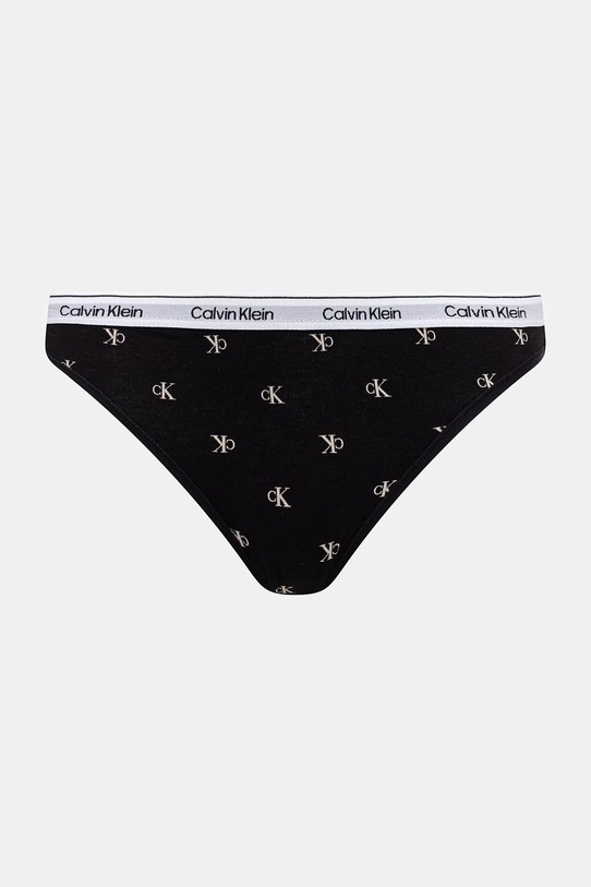 Calvin Klein Underwear figi damskie bawełniane z elastanem 5-pack 000QD5208E czarny SS26