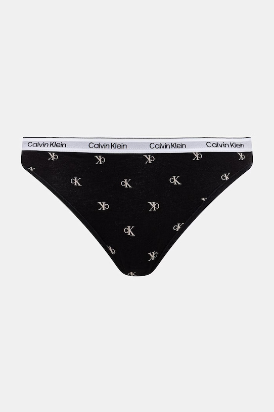Calvin Klein Underwear figi damskie bawełniane z elastanem 5-pack 000QD5208E czarny SS26