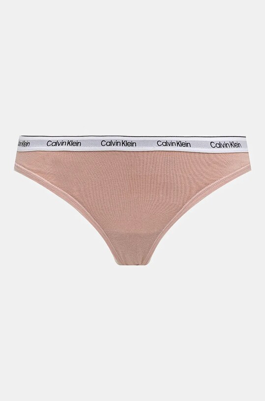 Odzież Calvin Klein Underwear stringi 3-pack 000QD5209E biały