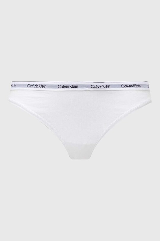 Calvin Klein Underwear Chilot tanga 3-pack 000QD5209E alb AA00