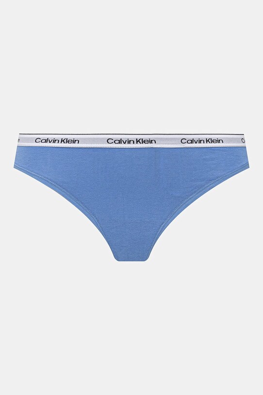Tangá Calvin Klein Underwear 3-pak 000QD5209E modrá AA00