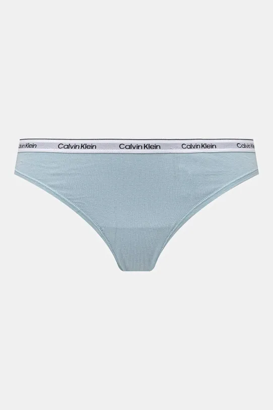 Odzież Calvin Klein Underwear stringi 3-pack 000QD5209E niebieski