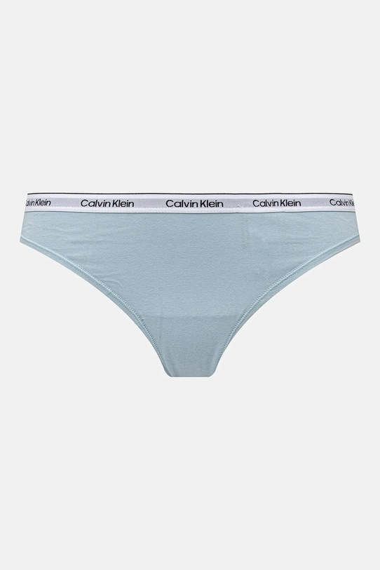 Одяг Стринги Calvin Klein Underwear 3-pack 000QD5209E блакитний