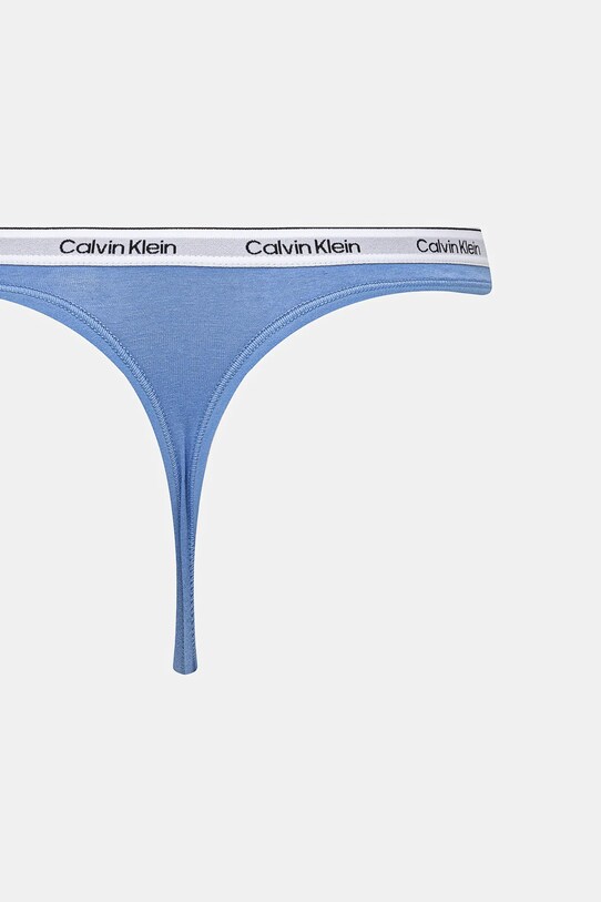 Tangá Calvin Klein Underwear 3-pak 000QD5209E modrá