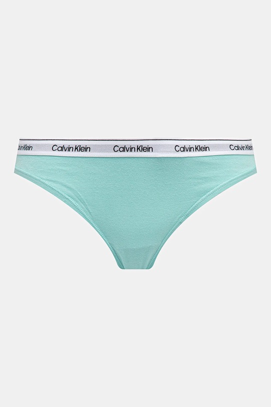 Îmbrăcăminte Calvin Klein Underwear Chilot tanga 3-pack 000QD5209E turcoaz
