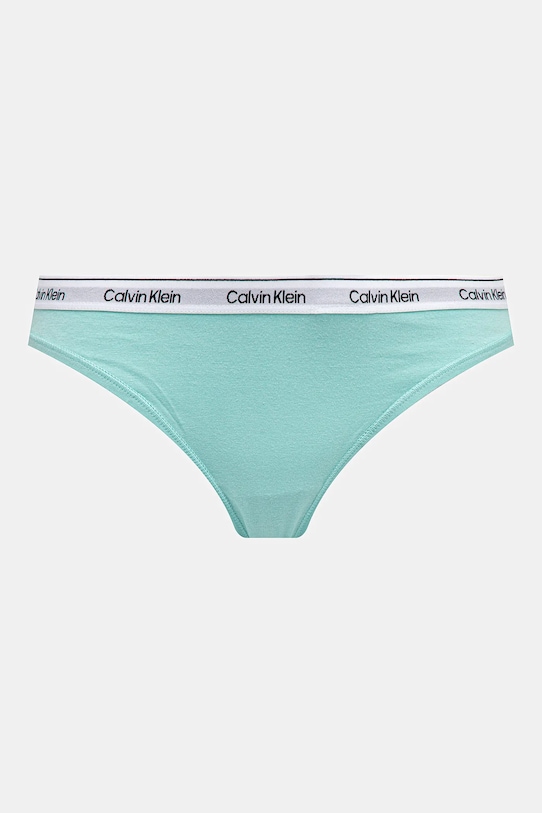Îmbrăcăminte Calvin Klein Underwear Chilot tanga 3-pack 000QD5209E turcoaz