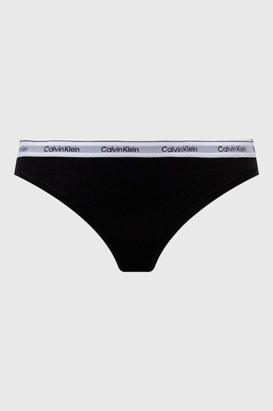Calvin Klein Underwear stringi 3-pack szary 000QD5209E