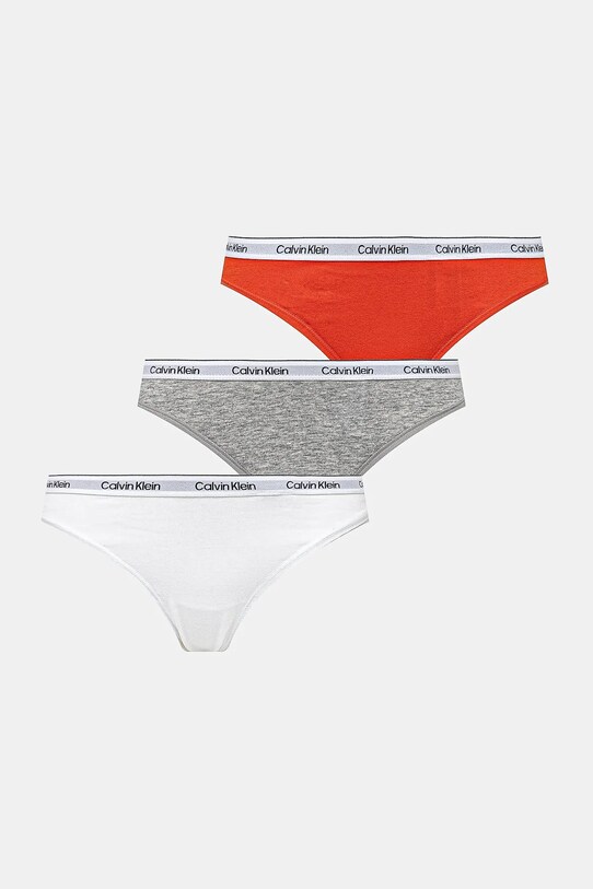 Стринги Calvin Klein Underwear 3-pack червоний 000QD5209E