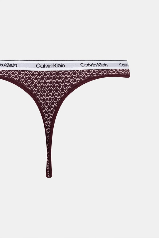 Odzież Calvin Klein Underwear stringi 3-pack 000QD5209E różowy