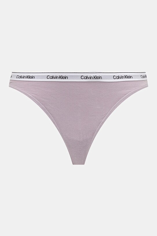 Îmbrăcăminte Calvin Klein Underwear Chilot tanga 3-pack 000QD5209E violet