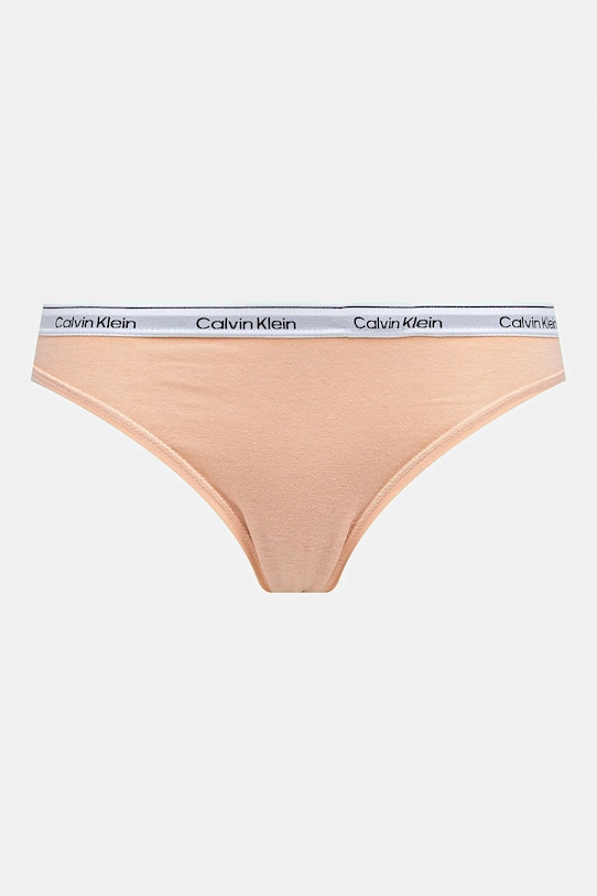 Îmbrăcăminte Calvin Klein Underwear Chilot tanga 3-pack 000QD5209E albastru