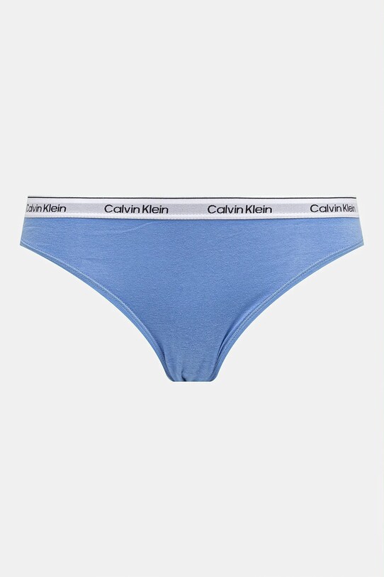 Calvin Klein Underwear Chilot tanga 3-pack albastru 000QD5209E
