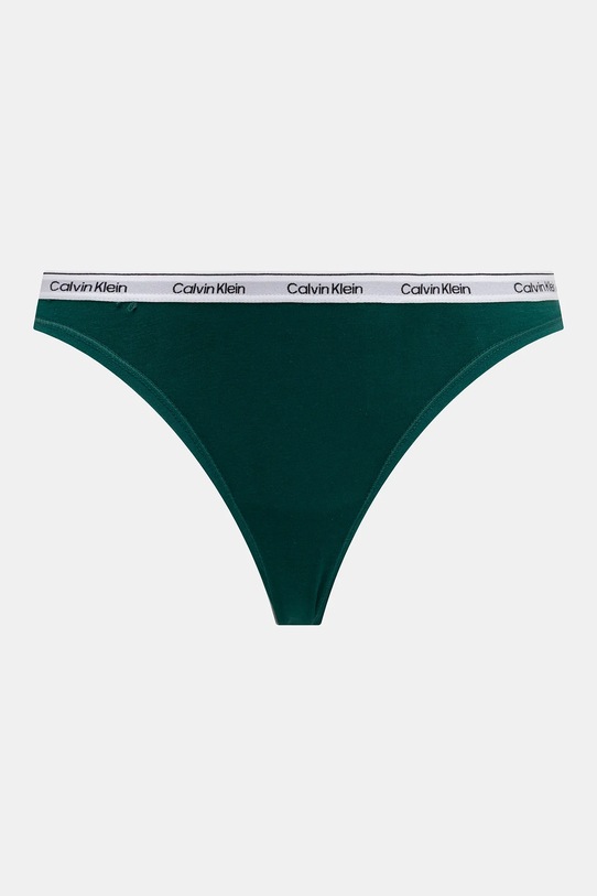 Oblečení Tanga Calvin Klein Underwear 3-pack 000QD5209E zelená