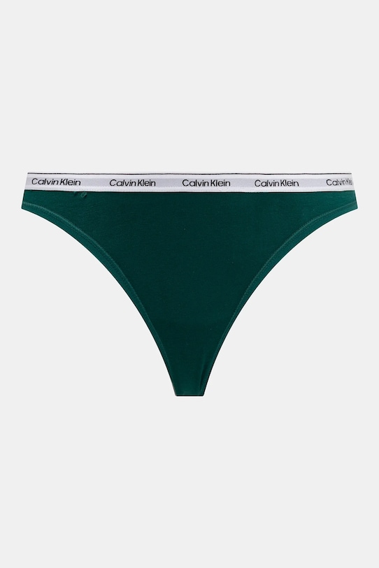 Ρούχα Στρινγκ Calvin Klein Underwear 3-pack 000QD5209E πράσινο