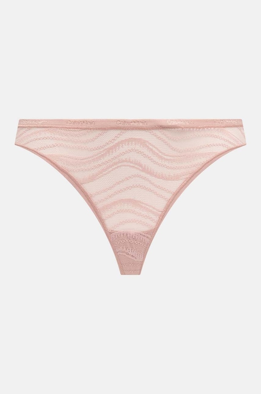 Odzież Calvin Klein Underwear stringi 3-pack 000QD5216E różowy