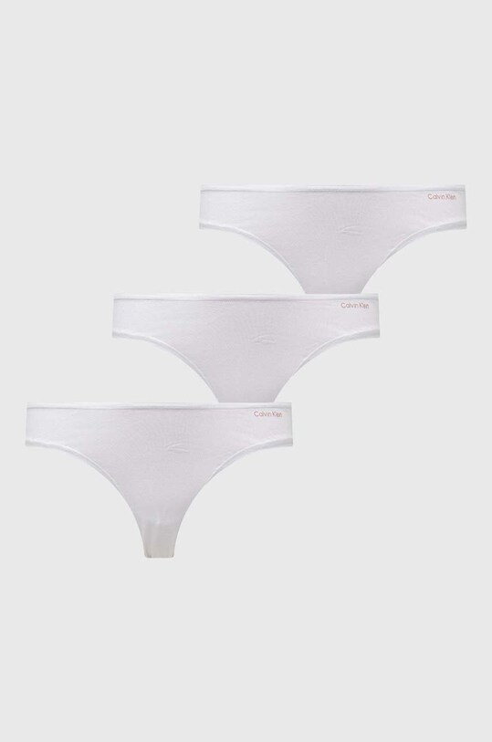 Трусы Calvin Klein Underwear 3 шт трикотаж белый 000QD5218E