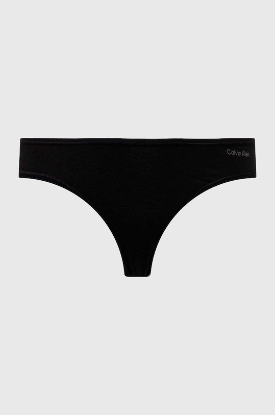 Nohavičky Calvin Klein Underwear 3-pak 000QD5218E čierna AA00