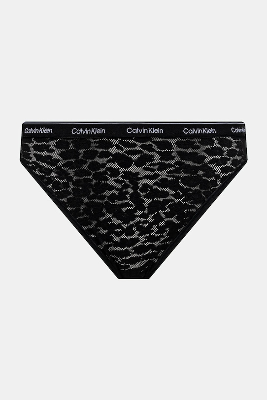 Brazílske nohavičky Calvin Klein Underwear 3-pak 000QD5225E modrá AA00