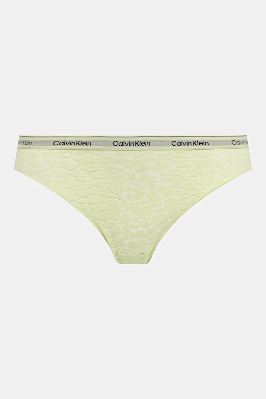 Brazílske nohavičky Calvin Klein Underwear 3-pak tyrkysová 000QD5225E