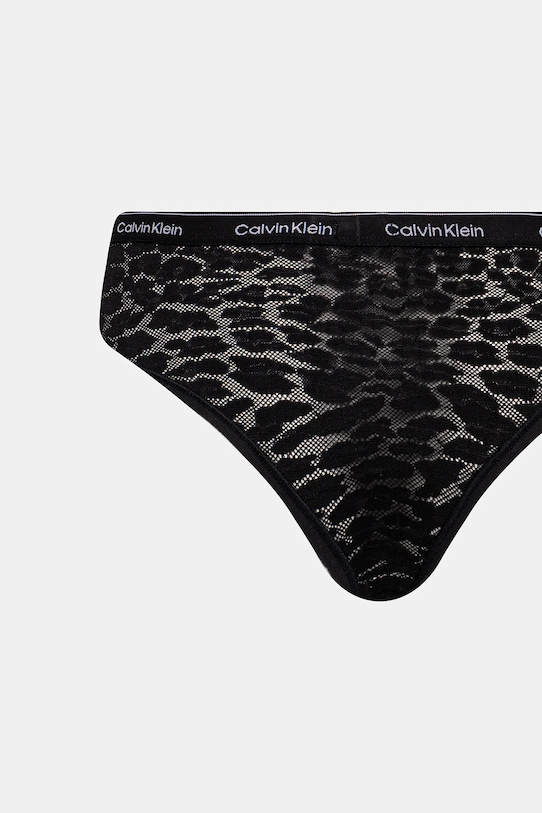 Brazílske nohavičky Calvin Klein Underwear 3-pak 000QD5225E tyrkysová