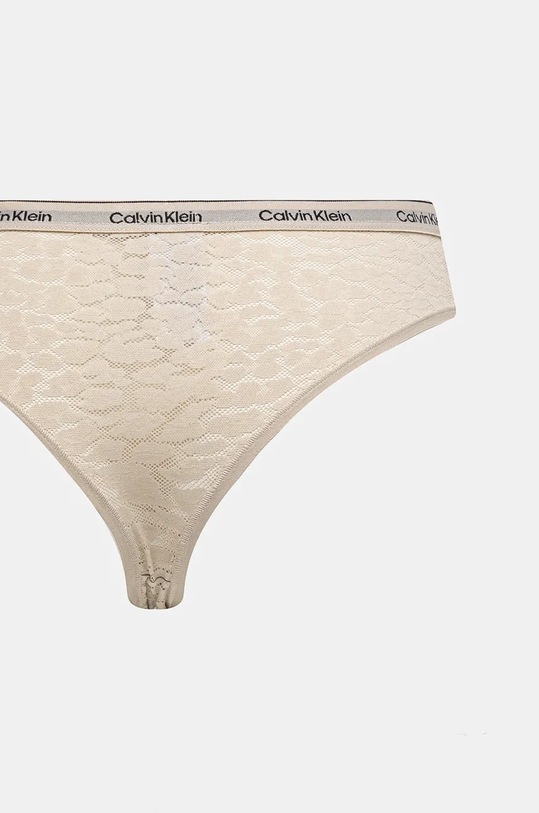 Brazílske nohavičky Calvin Klein Underwear 3-pak 000QD5225E čierna