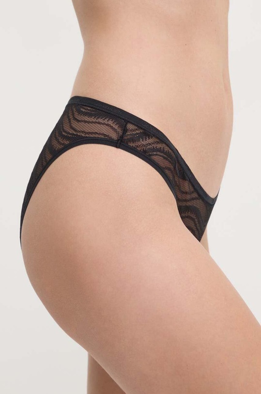 Nohavičky Calvin Klein Underwear 000QD3972E čierna SS24