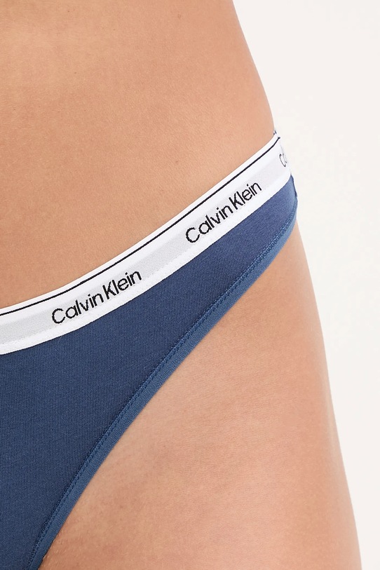 Odzież Calvin Klein Underwear stringi 000QD5043E niebieski