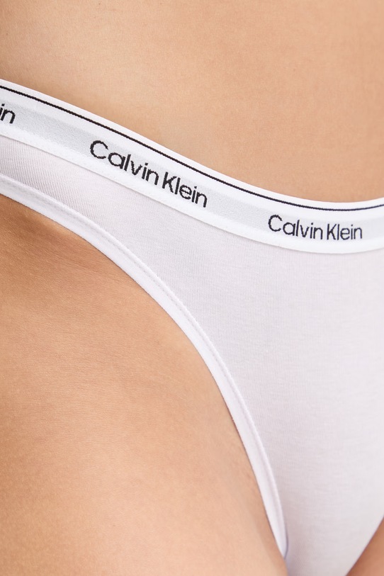 Îmbrăcăminte Calvin Klein Underwear chiloți full brief de damă din bumbac cu elastan 000QD5044E violet