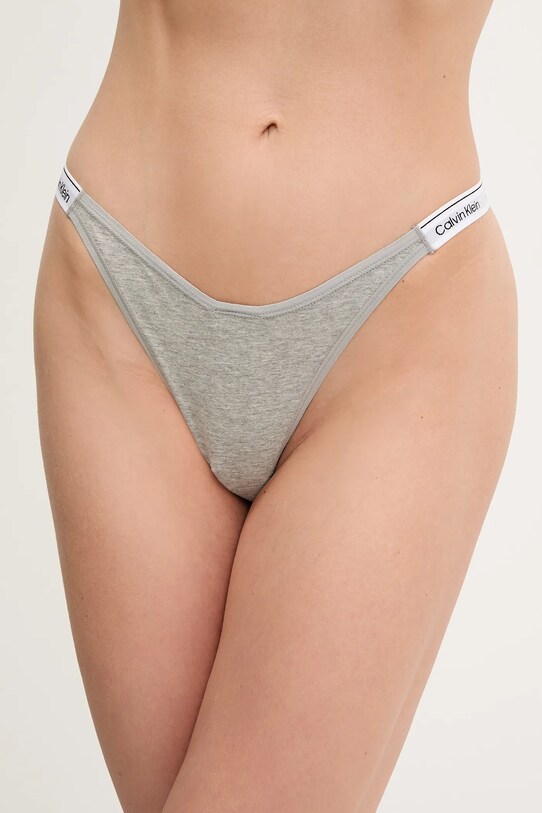 Calvin Klein Underwear perizoma grigio 000QD5157E