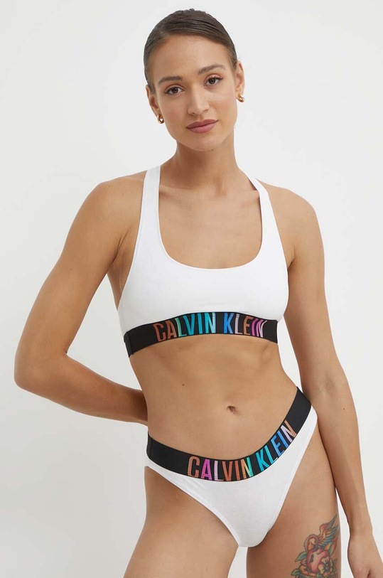Calvin Klein Underwear biustonosz dzianina biały 000QF7831E