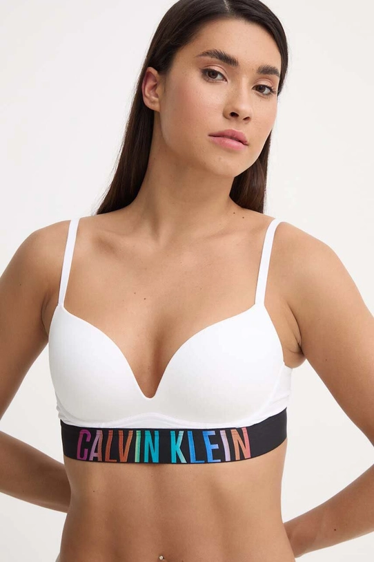 Calvin Klein Underwear biustonosz dzianina biały 000QF7836E