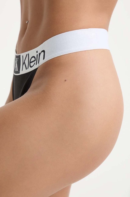 Calvin Klein Underwear stringi 000QF7721E czarny SS24