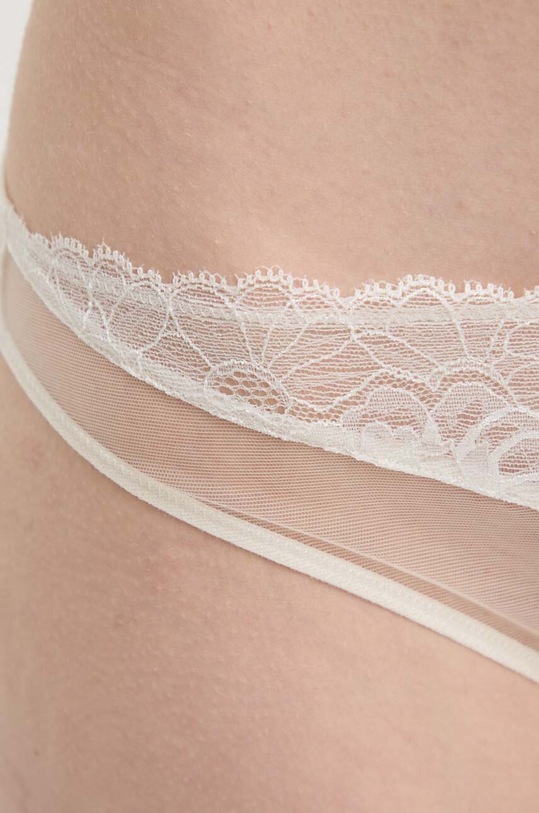 Odzież Calvin Klein Underwear figi 000QF7754E beżowy