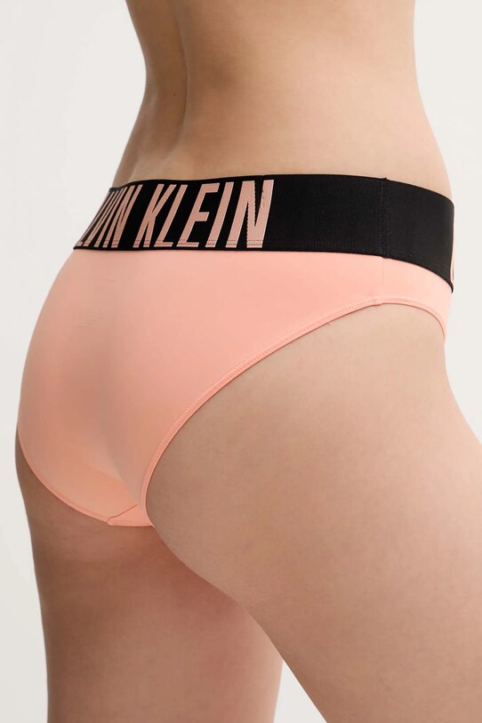 Nohavičky Calvin Klein Underwear 000QF7792E oranžová SS25