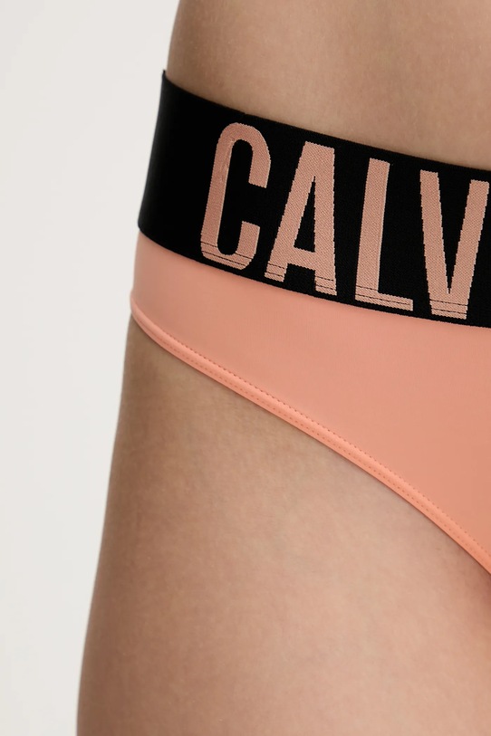 Nohavičky Calvin Klein Underwear oranžová 000QF7792E