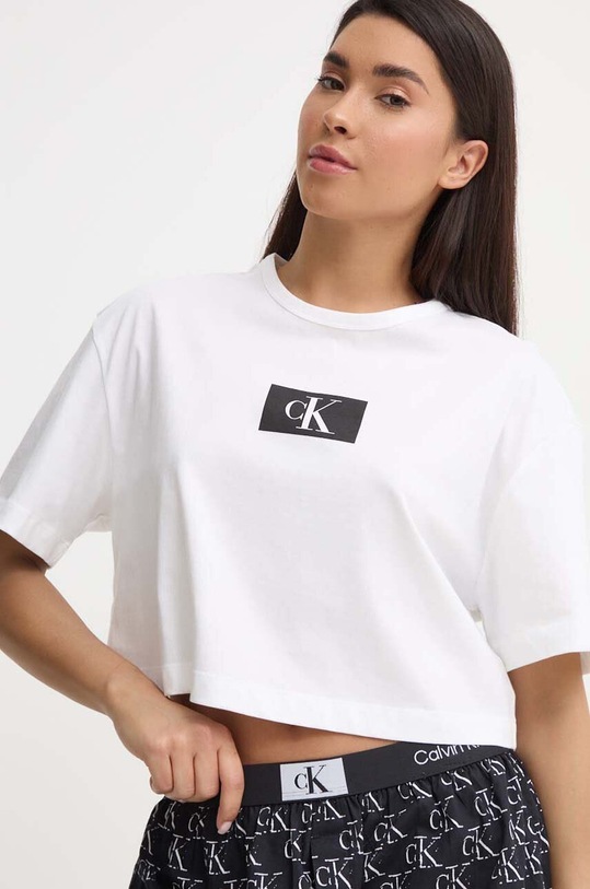 Odzież Calvin Klein Underwear piżama bawełniana 000QS7180E multicolor