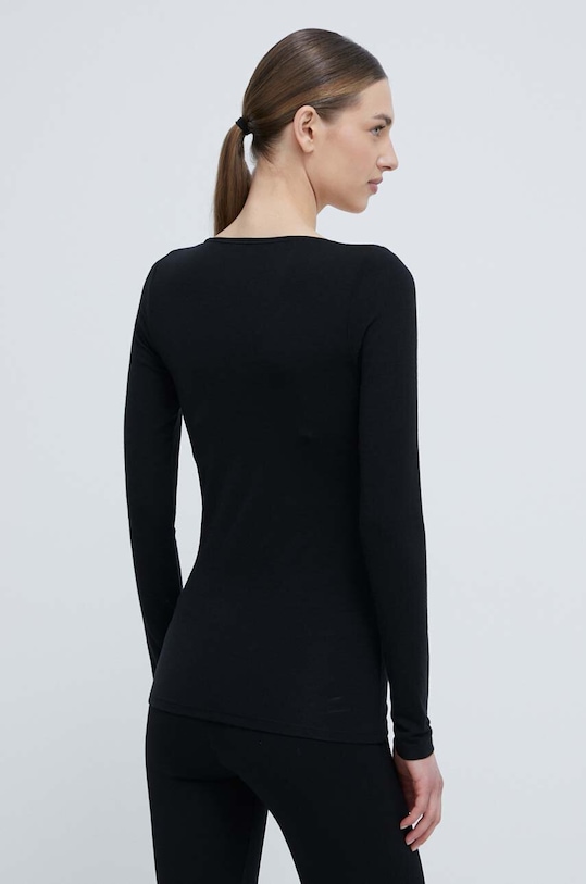 Îmbrăcăminte Icebreaker longsleeve funcțional Siren IB1031940011 negru