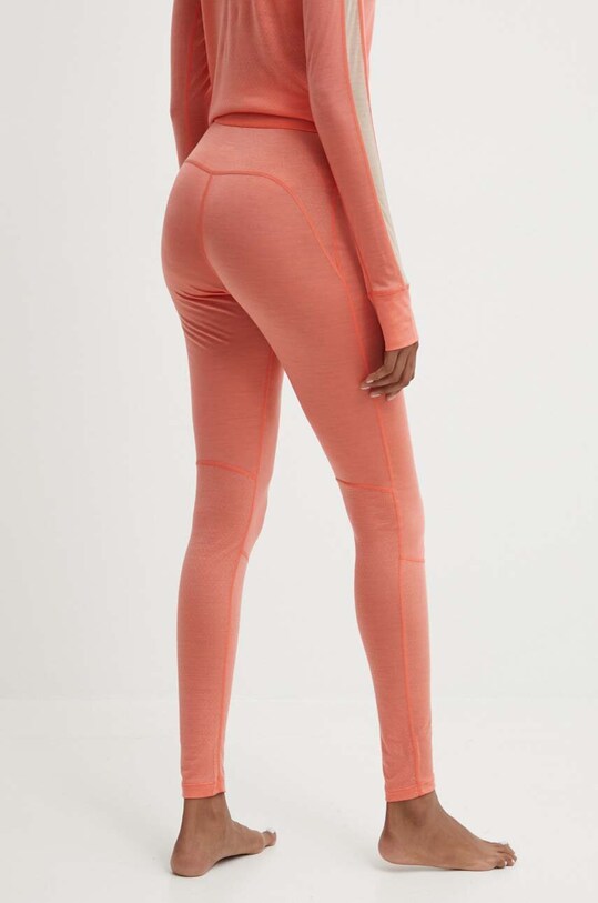 Odzież Icebreaker legginsy funkcyjne 125 ZoneKnit IB0A56H6B751 pomarańczowy
