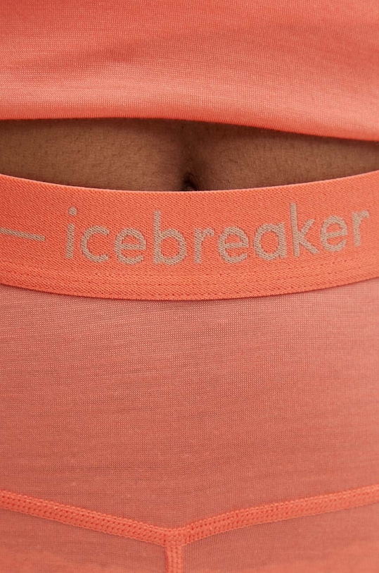 Icebreaker funkcionális legging 125 ZoneKnit narancssárga IB0A56H6B751