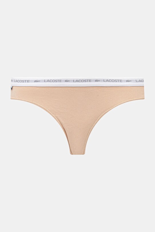 Трусы Lacoste 3 шт 8F1338 бежевый SS25