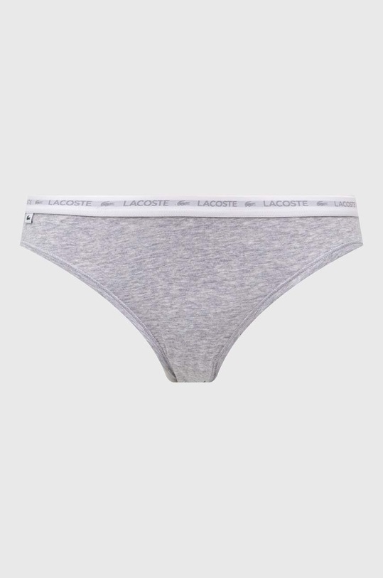 Odzież Lacoste figi 3-pack 8F1338 szary