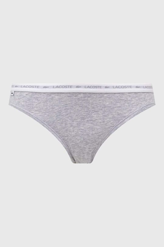 Odzież Lacoste figi 3-pack 8F1338 szary