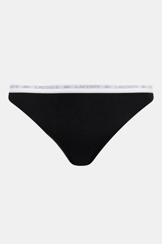 Abbigliamento Lacoste mutande pacco da 3 8F1338 nero