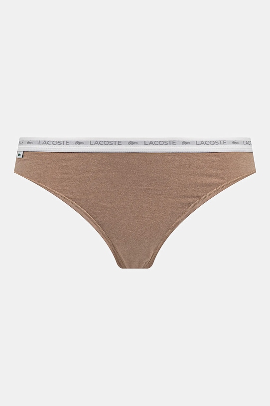 Tanga Lacoste 3-pack bílá 8F1341