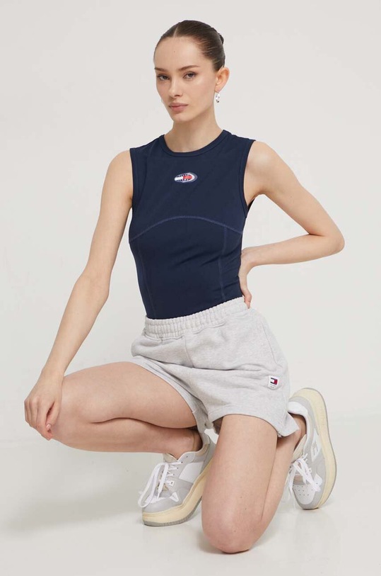 Tommy Jeans body DW0DW18127 granatowy