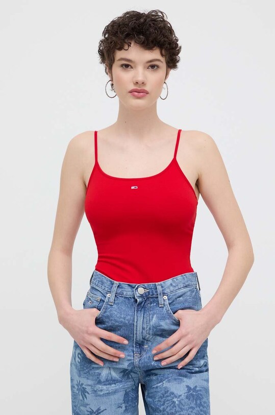 Abbigliamento Tommy Jeans body DW0DW17993 rosso