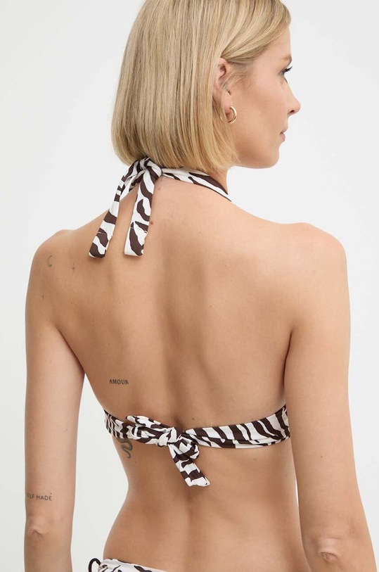 Дрехи Горнище на бански Max Mara Beachwear 2416821279600 кафяв