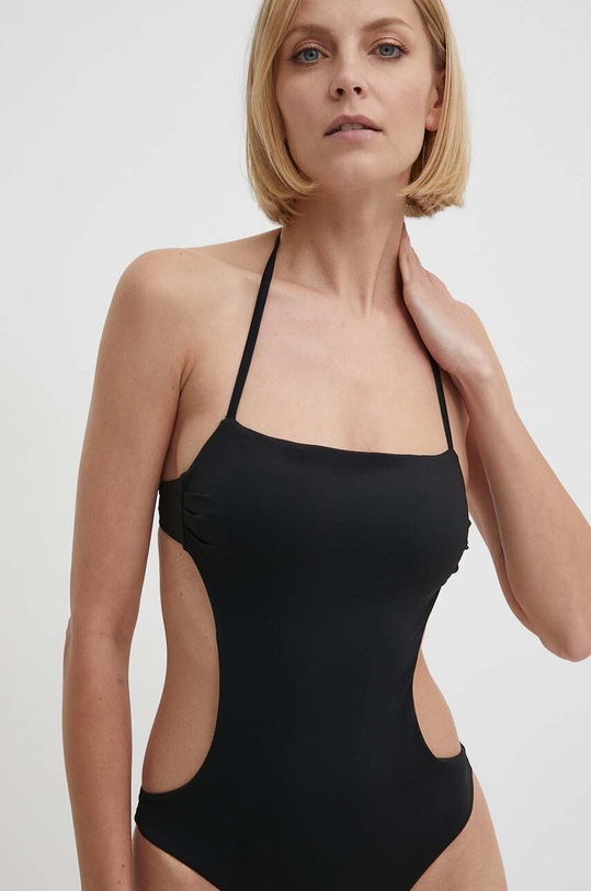 Jednodílné plavky Max Mara Beachwear jemně vyztužené černá 2416831089600