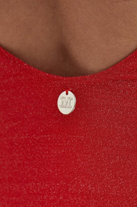 Max Mara Beachwear jednoczęściowy strój kąpielowy czerwony 2416831219600