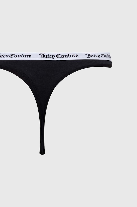 Odzież Juicy Couture stringi 3-pack JCLTH224519.101 czarny